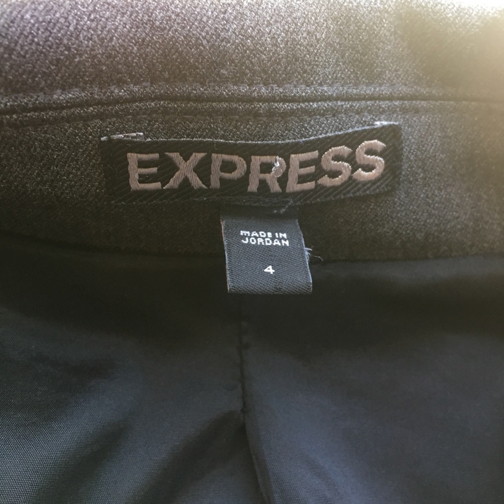 Express Suit Jacket+ Pencil Skirt+Belt 4Curvy hips - Picture 3 of 15